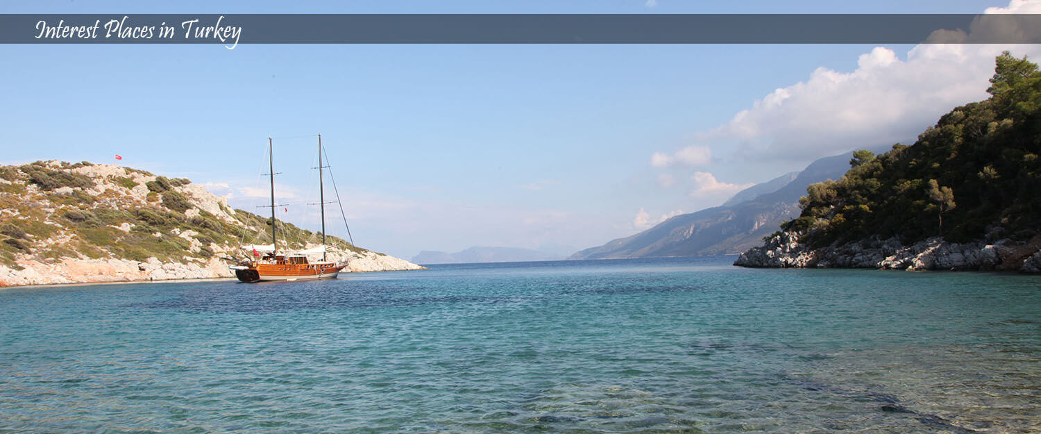 Bodex Yachting - Interessante Orte in der Türkei